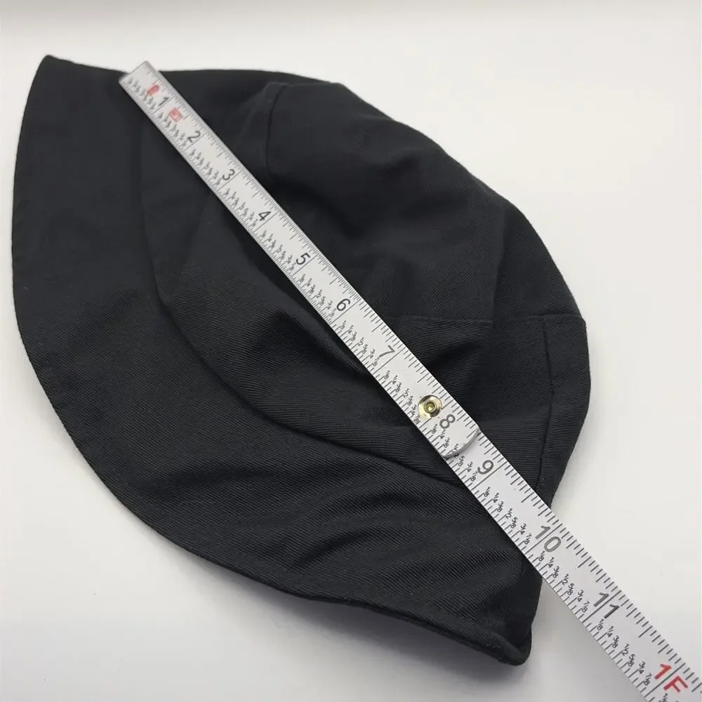 Vintage Sanrio Smiles 1999 Black Badtz-Maru Bucket Hat Junior Sized 90s Cute‎